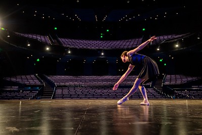 Dancer on the Oscar Larson Stage