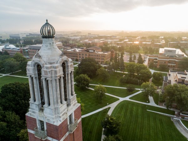 Campanile from above