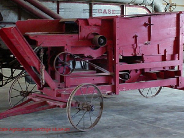 Keystone Hand Fed Threshing Machine circa 1910's