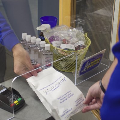 Jackrabbit Pharmacy is located in the Miller Wellness Center.