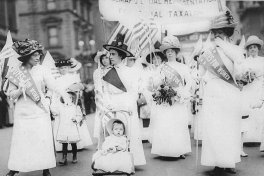 Feminist Suffrage Parade in New York City 1912