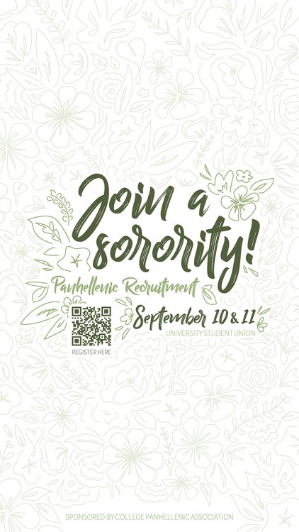 Sorority Life Digital Ad