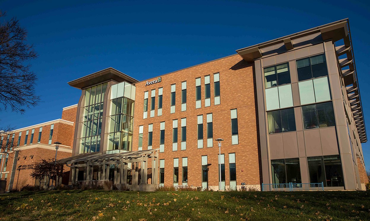 Front of Avera Health and Science Center