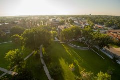 Campus view to the east