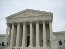 The Supreme Court Building in Washington DC