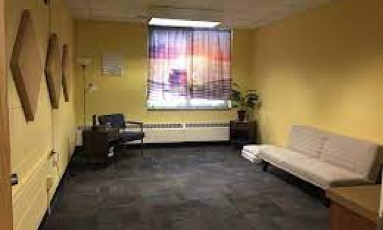 The mindfulness room located in Young Hall