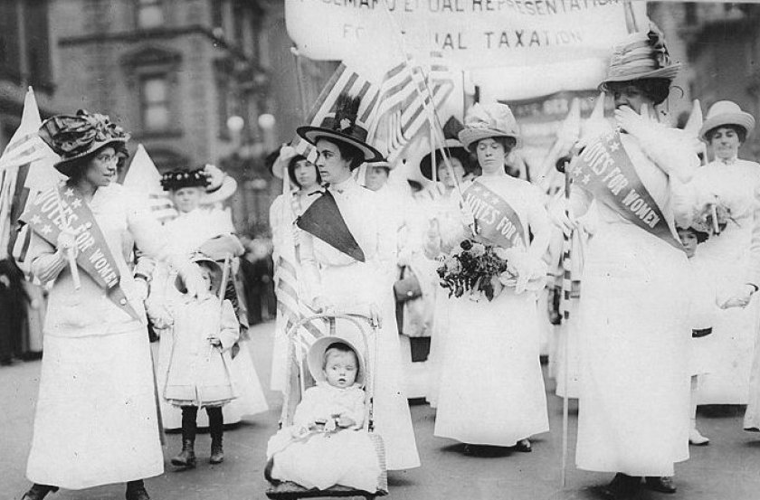 Feminist Suffrage Parade in New York City 1912