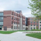 Ben Reifel Hall in the summertime