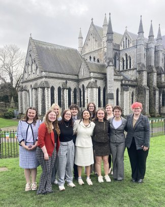 Eleven Jackrabbits Forensics members traveled to Dublin, Ireland, March 8-14 to compete in the International Forensics Association contest.